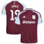 aston villa adidas home shirt 2024-25 with jaden 19 cup printing Collection | Official Aston Villa Shirts
