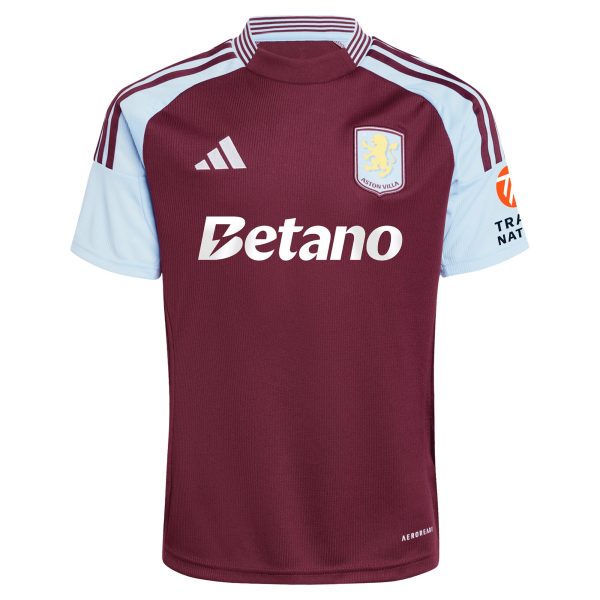 aston villa adidas home shirt 2024-25 with kearns 7 cup printing Collection | Official Aston Villa Shirts