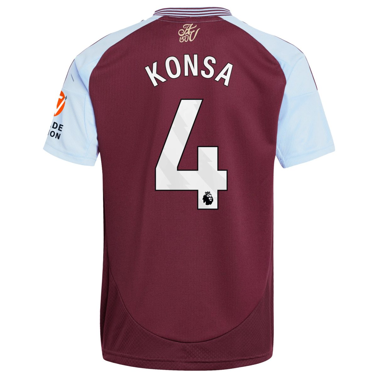 aston villa adidas home shirt 2024-25 with konsa 4 printing Collection | Official Aston Villa Shirts