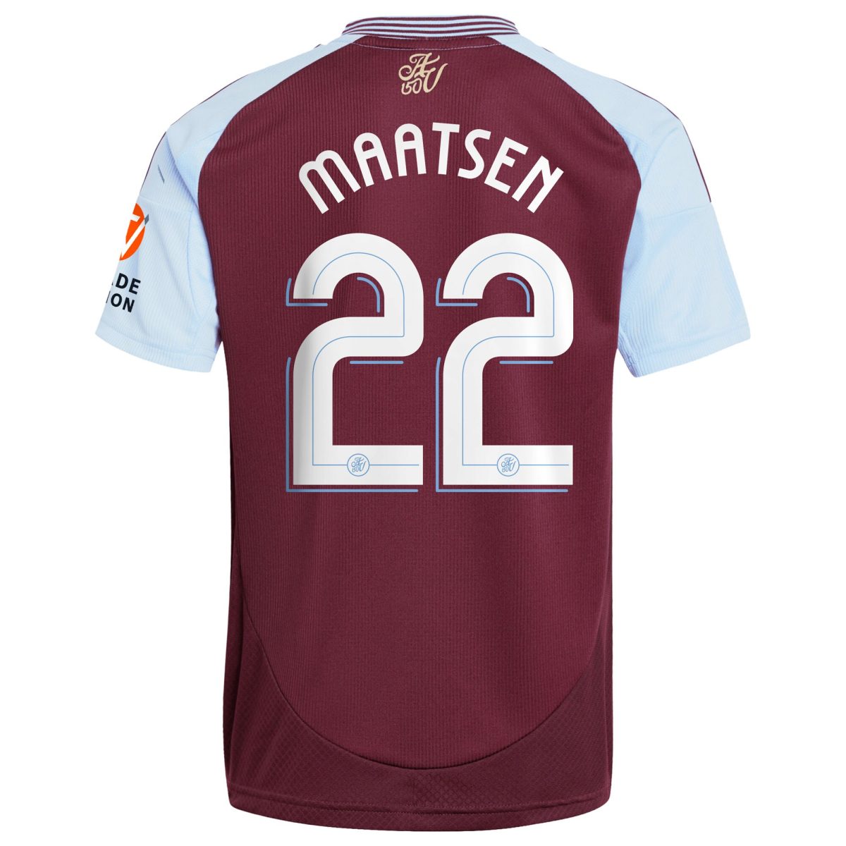 aston villa adidas home shirt 2024-25 with maatsen 22 cup printing Collection | Official Aston Villa Shirts