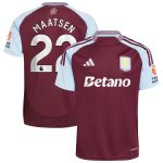 aston villa adidas home shirt 2024-25 with maatsen 22 printing Collection | Official Aston Villa Shirts