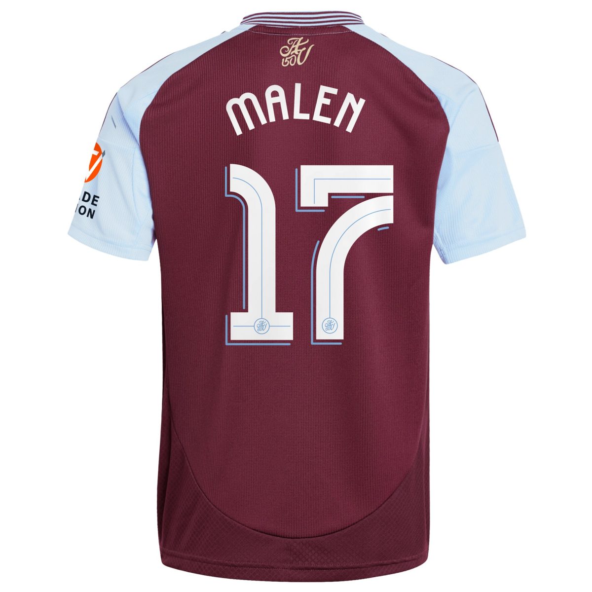 aston villa adidas home shirt 2024-25 with malen 17 cup printing Collection | Official Aston Villa Shirts