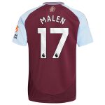 aston villa adidas home shirt 2024-25 with malen 17 printing Collection | Official Aston Villa Shirts