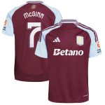 aston villa adidas home shirt 2024-25 with mcginn 7 cup printing Collection | Official Aston Villa Shirts