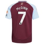 aston villa adidas home shirt 2024-25 with mcginn 7 printing Collection | Official Aston Villa Shirts