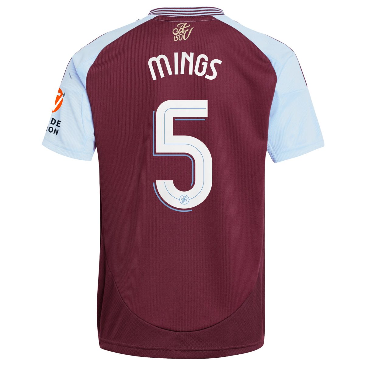 aston villa adidas home shirt 2024-25 with mings 5 cup printing Collection | Official Aston Villa Shirts