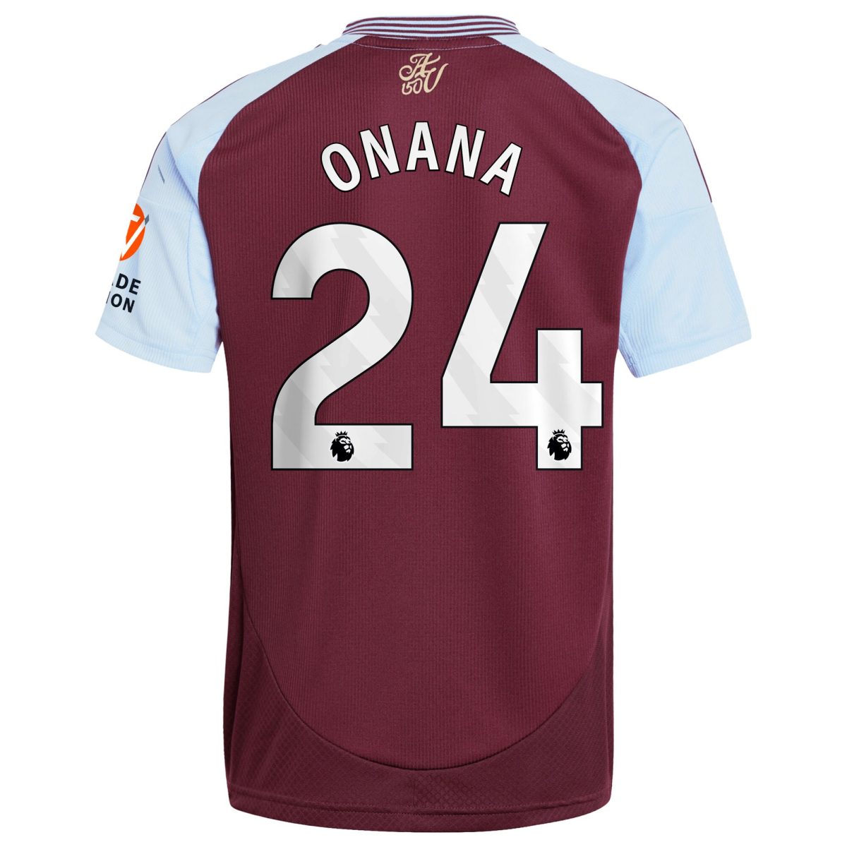 aston villa adidas home shirt 2024-25 with onana 24 printing Collection | Official Aston Villa Shirts