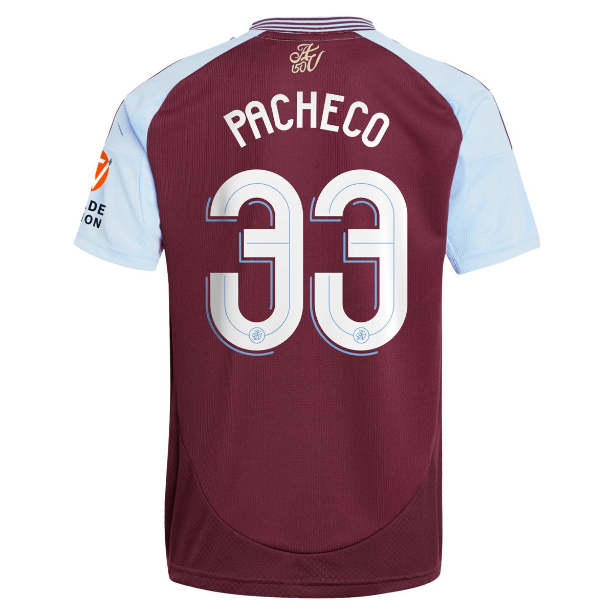 aston villa adidas home shirt 2024-25 with pacheco 33 cup printing Collection | Official Aston Villa Shirts