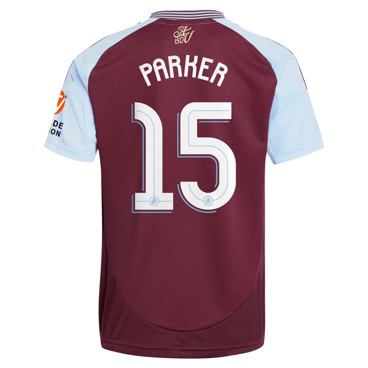 aston villa adidas home shirt 2024-25 with parker 15 cup printing Collection | Official Aston Villa Shirts