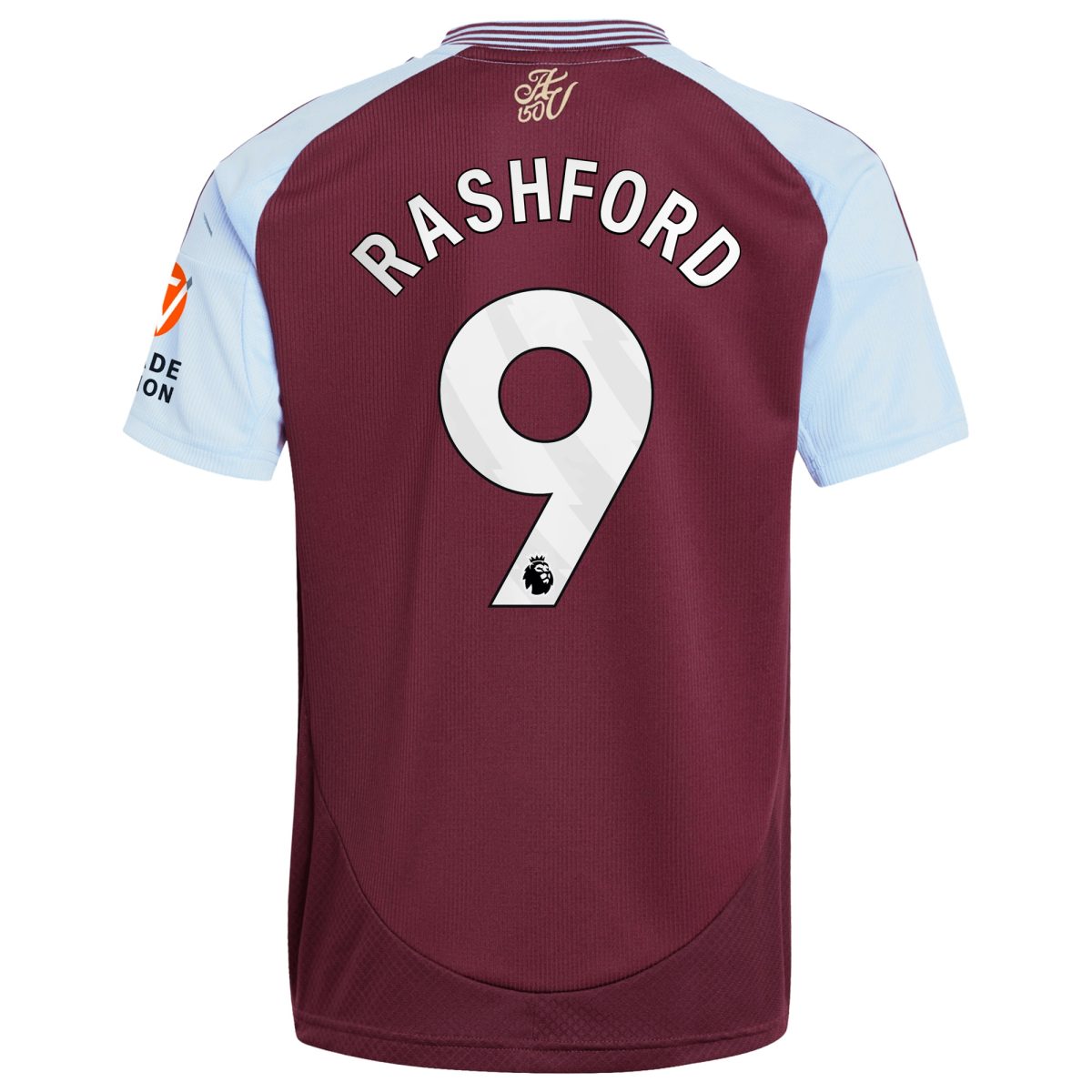 aston villa adidas home shirt 2024-25 with rashford 9 printing Collection | Official Aston Villa Shirts