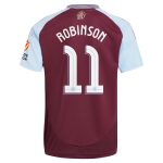 aston villa adidas home shirt 2024-25 with robinson 11 cup printing Collection | Official Aston Villa Shirts