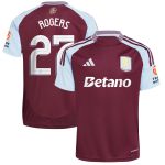 aston villa adidas home shirt 2024-25 with rogers 27 cup printing Collection | Official Aston Villa Shirts