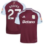 aston villa adidas home shirt 2024-25 with rogers 27 printing Collection | Official Aston Villa Shirts