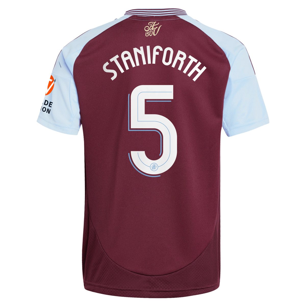 aston villa adidas home shirt 2024-25 with staniforth 5 cup printing Collection | Official Aston Villa Shirts