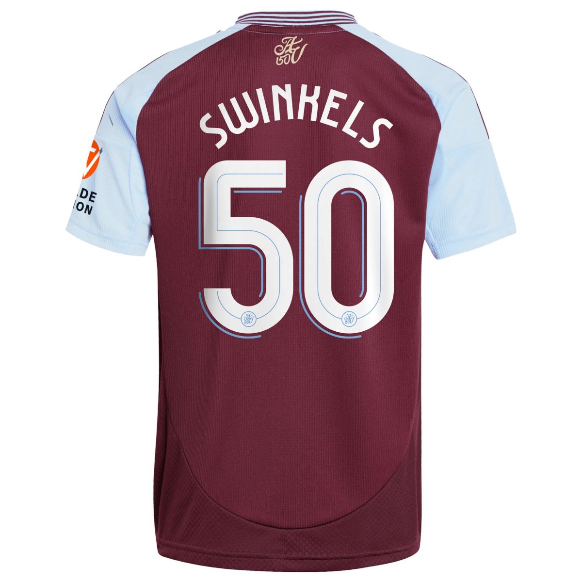 aston villa adidas home shirt 2024-25 with swinkels 50 cup printing Collection | Official Aston Villa Shirts