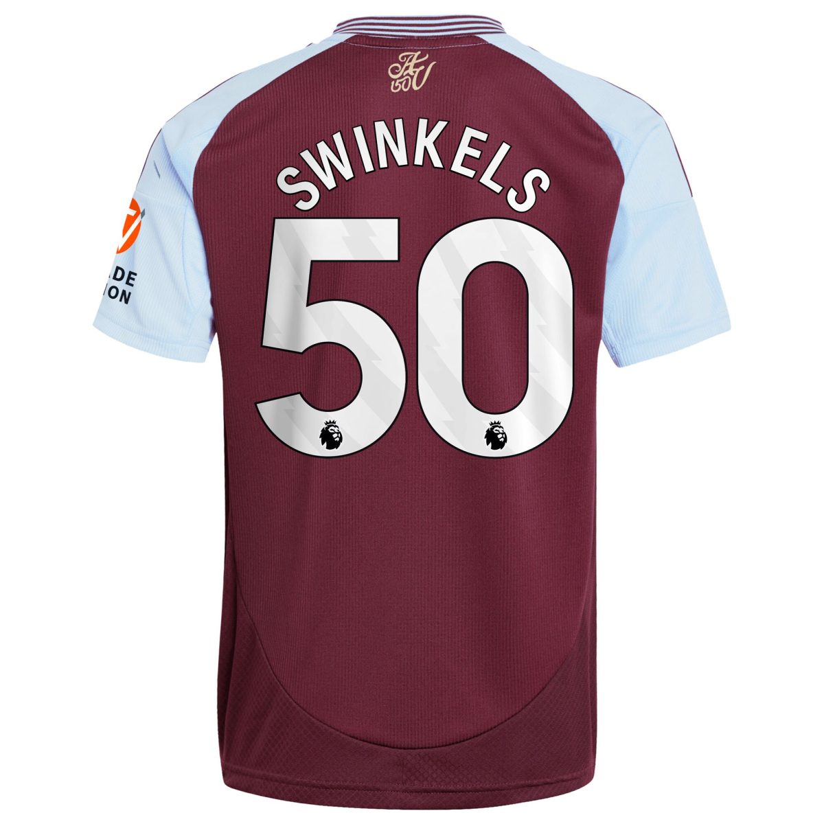 aston villa adidas home shirt 2024-25 with swinkels 50 printing Collection | Official Aston Villa Shirts
