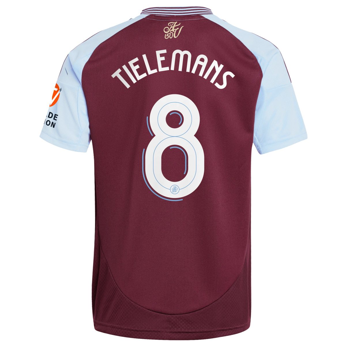 aston villa adidas home shirt 2024-25 with tielemans 8 cup printing Collection | Official Aston Villa Shirts