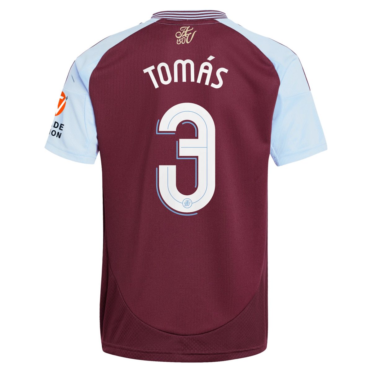 aston villa adidas home shirt 2024-25 with tomás 3 cup printing Collection | Official Aston Villa Shirts