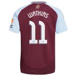 aston villa adidas home shirt 2024-25 with watkins 11 cup printing Collection | Official Aston Villa Shirts