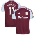 aston villa adidas home shirt 2024-25 with watkins 11 printing Collection | Official Aston Villa Shirts
