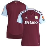 aston villa adidas home shirt 2024-25 – womens Collection | Official Aston Villa Shirts