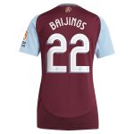 aston villa adidas home shirt 2024-25 – womens with baijings 22 cup printing Collection | Official Aston Villa Shirts
