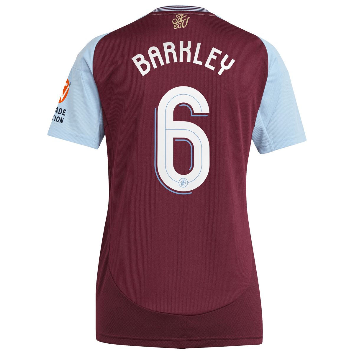 aston villa adidas home shirt 2024-25 – womens with barkley 6 cup printing Collection | Official Aston Villa Shirts