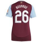 aston villa adidas home shirt 2024-25 – womens with bogarde 26 cup printing Collection | Official Aston Villa Shirts