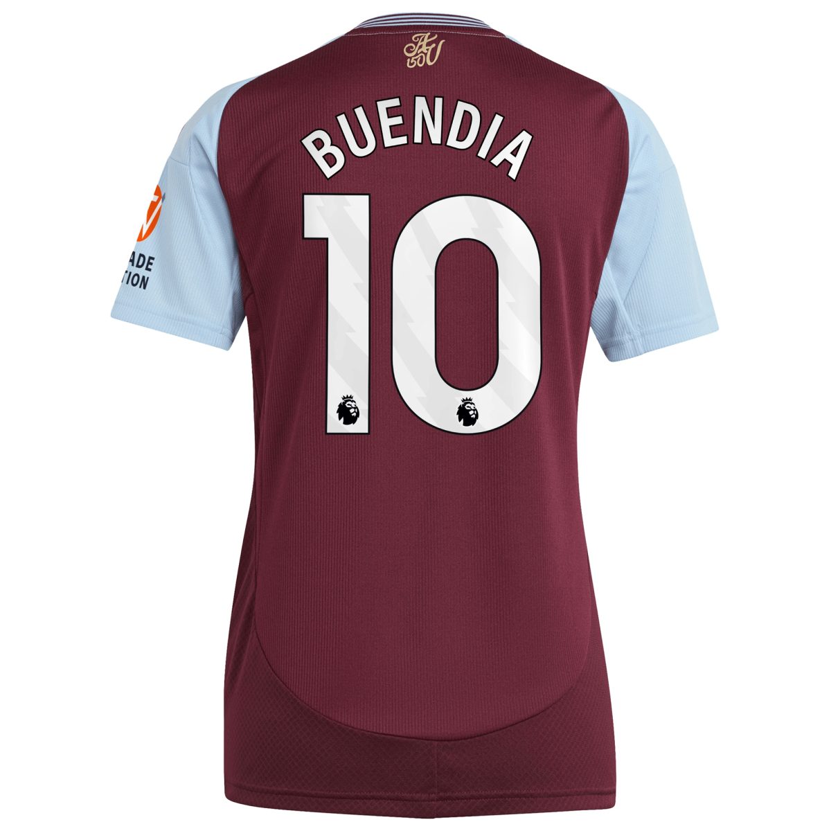 aston villa adidas home shirt 2024-25 – womens with buendia 10 printing Collection | Official Aston Villa Shirts