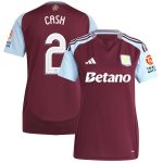 aston villa adidas home shirt 2024-25 – womens with cash 2 cup printing Collection | Official Aston Villa Shirts