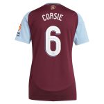 aston villa adidas home shirt 2024-25 – womens with corsie 6 cup printing Collection | Official Aston Villa Shirts