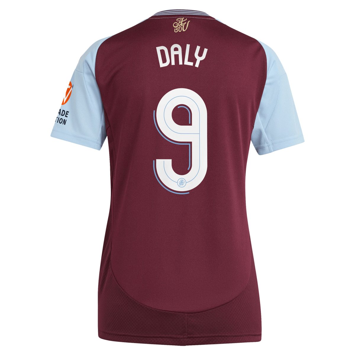 aston villa adidas home shirt 2024-25 – womens with daly 9 cup printing Collection | Official Aston Villa Shirts