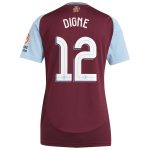 aston villa adidas home shirt 2024-25 – womens with digne 12 cup printing Collection | Official Aston Villa Shirts