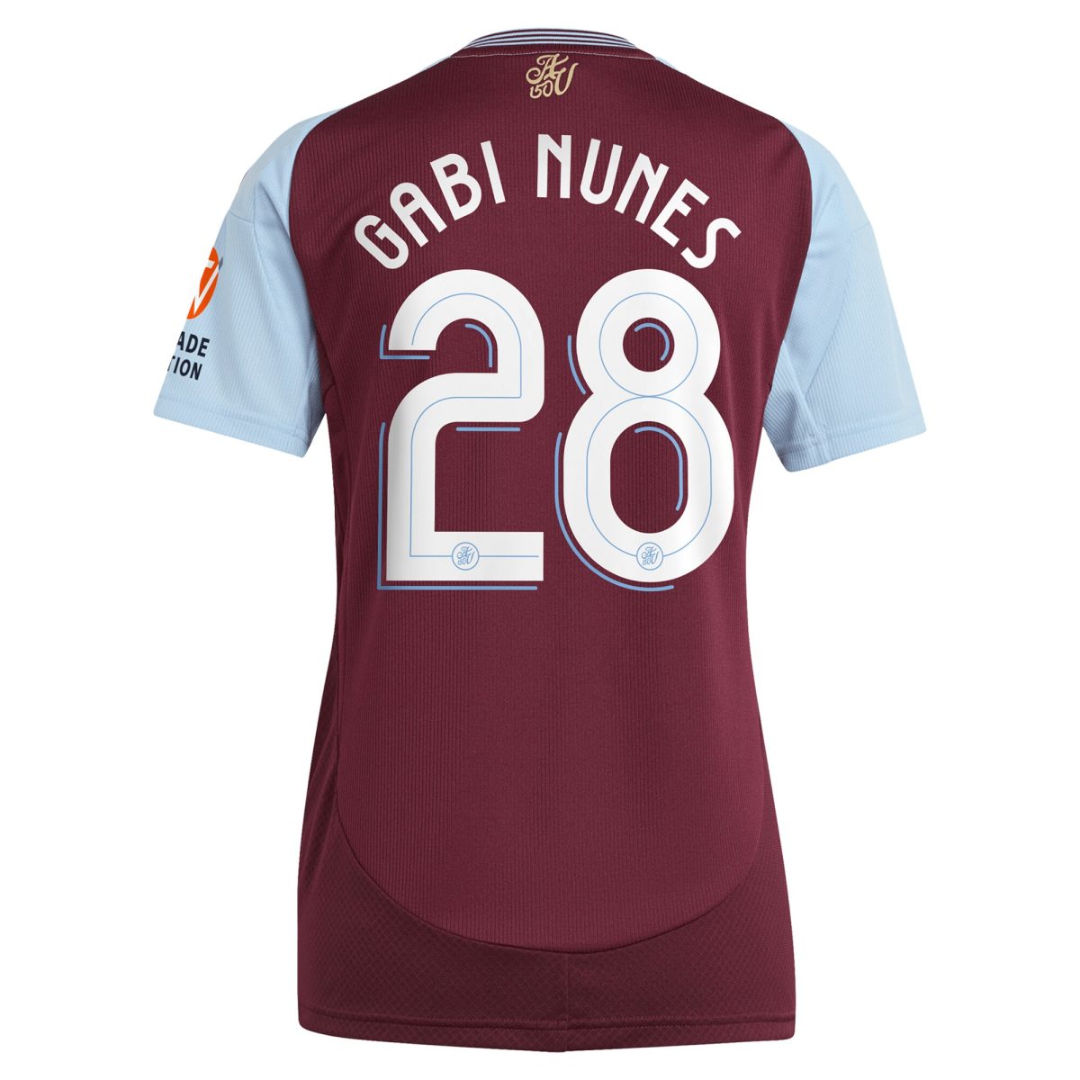 aston villa adidas home shirt 2024-25 – womens with gabi nunes 28 cup printing Collection | Official Aston Villa Shirts
