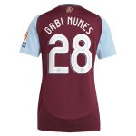 aston villa adidas home shirt 2024-25 – womens with gabi nunes 28 cup printing Collection | Official Aston Villa Shirts