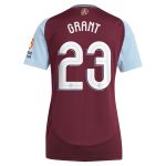 aston villa adidas home shirt 2024-25 – womens with grant 23 cup printing Collection | Official Aston Villa Shirts