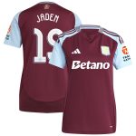 aston villa adidas home shirt 2024-25 – womens with jaden 19 cup printing Collection | Official Aston Villa Shirts