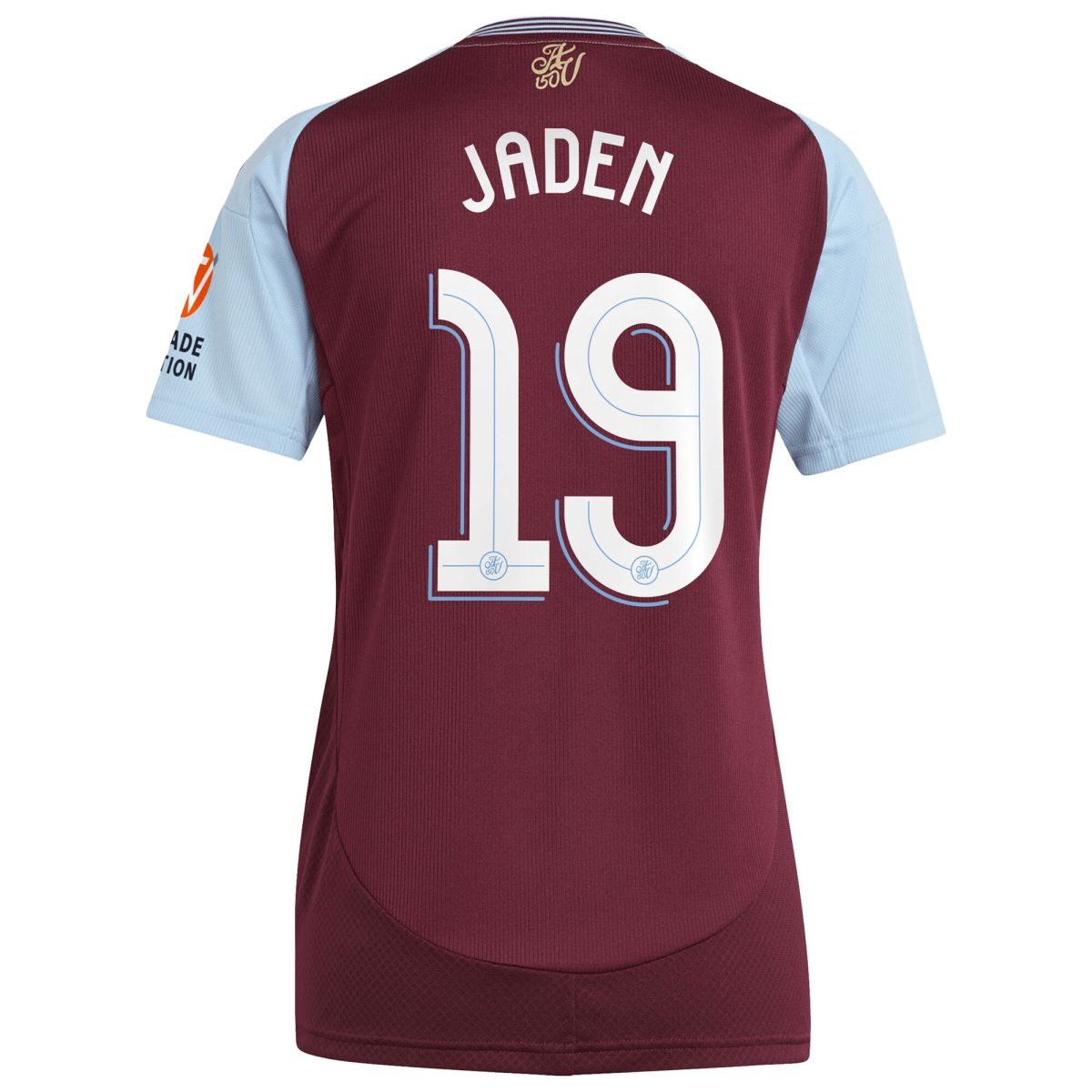 aston villa adidas home shirt 2024-25 – womens with jaden 19 cup printing Collection | Official Aston Villa Shirts