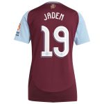 aston villa adidas home shirt 2024-25 – womens with jaden 19 cup printing Collection | Official Aston Villa Shirts