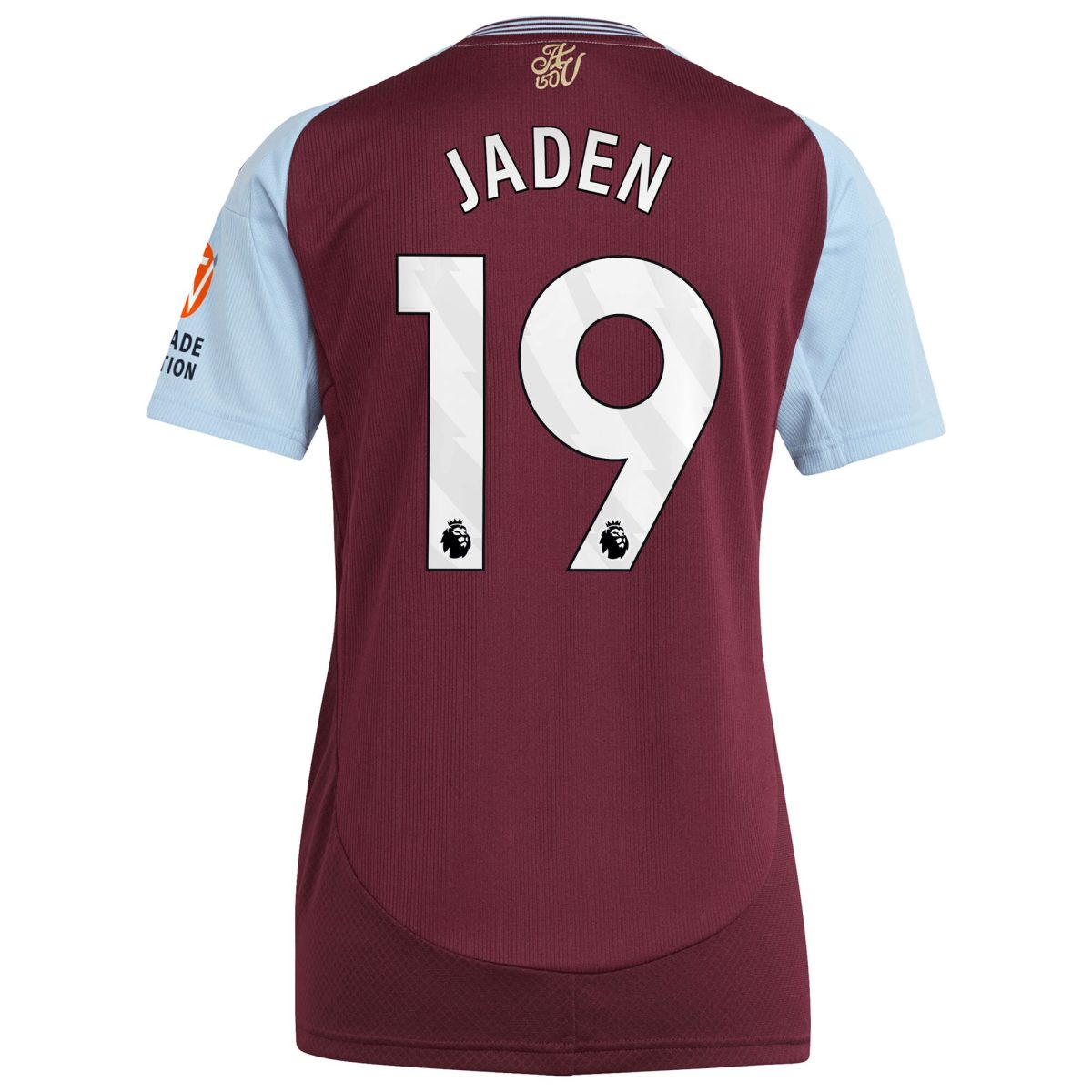 aston villa adidas home shirt 2024-25 – womens with jaden 19 printing Collection | Official Aston Villa Shirts