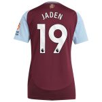 aston villa adidas home shirt 2024-25 – womens with jaden 19 printing Collection | Official Aston Villa Shirts