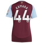 aston villa adidas home shirt 2024-25 – womens with kamara 44 printing Collection | Official Aston Villa Shirts