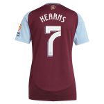aston villa adidas home shirt 2024-25 – womens with kearns 7 cup printing Collection | Official Aston Villa Shirts