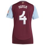 aston villa adidas home shirt 2024-25 – womens with konsa 4 cup printing Collection | Official Aston Villa Shirts