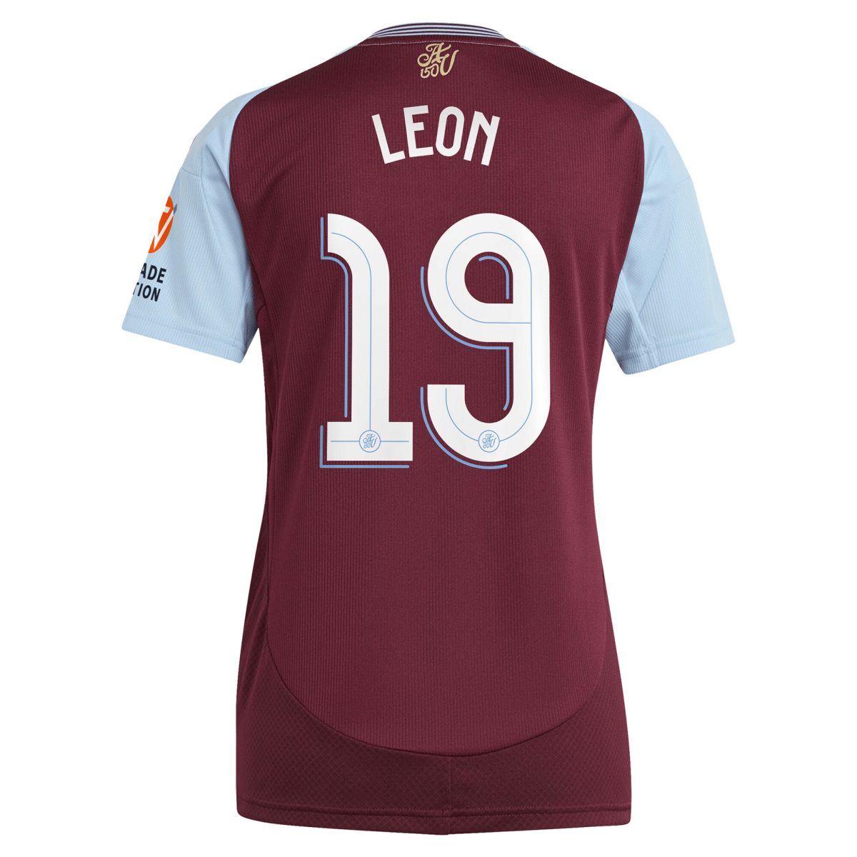 aston villa adidas home shirt 2024-25 – womens with leon 19 cup printing Collection | Official Aston Villa Shirts