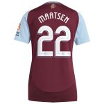 aston villa adidas home shirt 2024-25 – womens with maatsen 22 cup printing Collection | Official Aston Villa Shirts