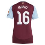 aston villa adidas home shirt 2024-25 – womens with maritz 16 cup printing Collection | Official Aston Villa Shirts