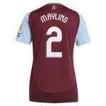 aston villa adidas home shirt 2024-25 – womens with mayling 2 cup printing Collection | Official Aston Villa Shirts