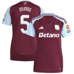 aston villa adidas home shirt 2024-25 – womens with mings 5 cup printing Collection | Official Aston Villa Shirts