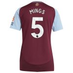 aston villa adidas home shirt 2024-25 – womens with mings 5 printing Collection | Official Aston Villa Shirts